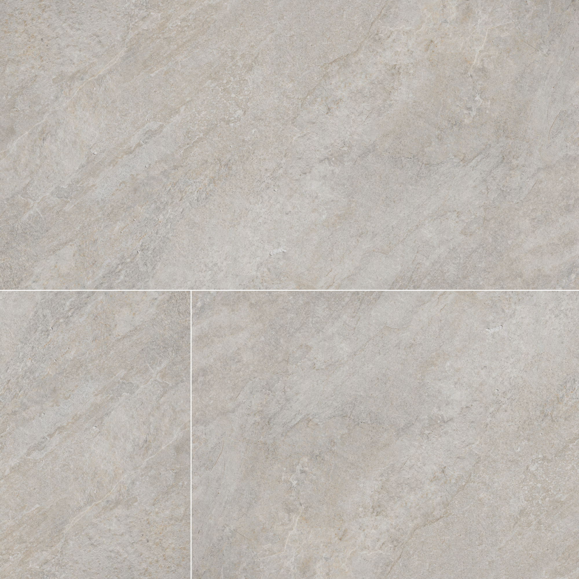 Ackland Lucenta Sterling Matte Porcelain Paver — 24in. x 48in., Slip-Resistant, Model# NTE-LSC-177
